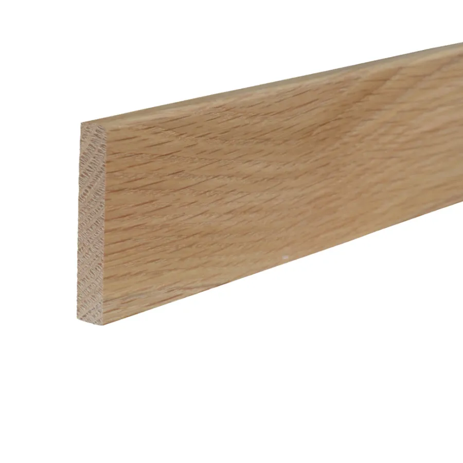 Rindalslist Feielist 9x40x1000 lakkert eik | Lister
