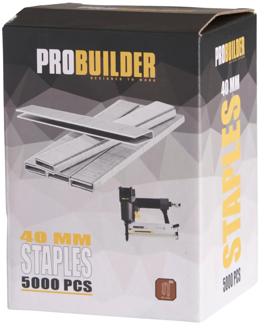 Probuilder Festestifter 40 mm 5000 stk. - | Øvrig Tilbehør