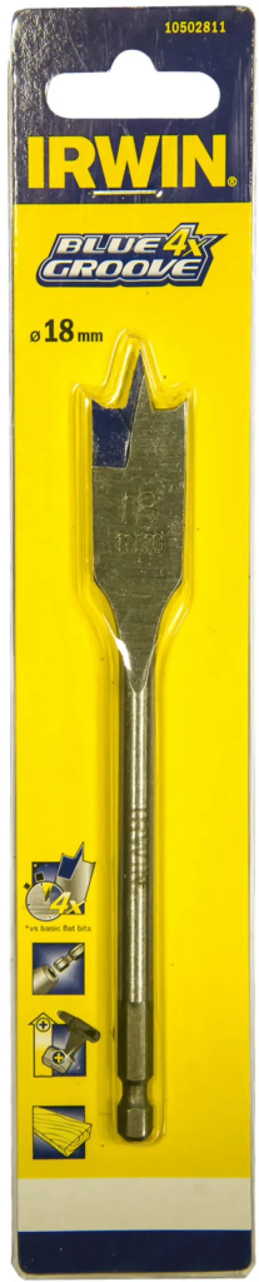 Irwin Flatbor til tre 18x157 mm | Bor & Bits