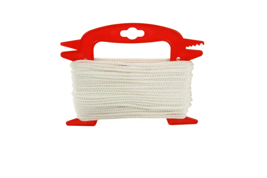 Flisesnor hvit 3 mm x 20 meter | Tau & Snor