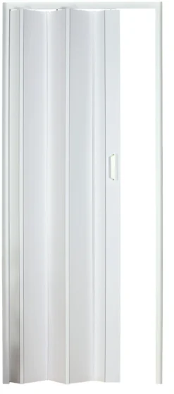 Foldedør i hvit PVC | Dører & Karmer