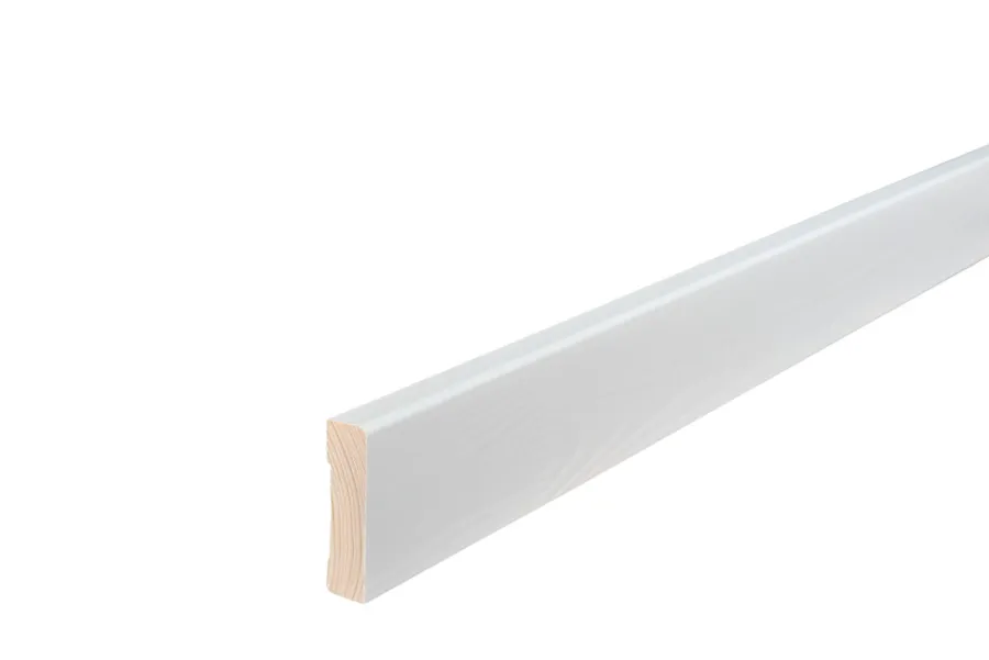 Rindalslist Fotlist 12x58 mm furu slett malt | Lister