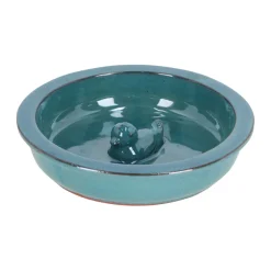 Gardenlife Bird Fuglebad keramikk Ø27 x 5,8 cm | Fuglefrø & -Hus