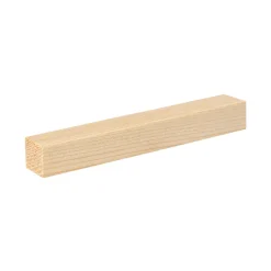 Rindalslist Furu glattkant 12x12x1000 mm i ubehandlet tre | Lister