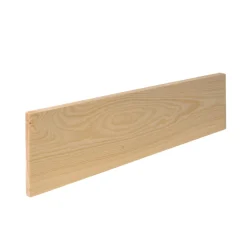 Rindalslist Furu glattkant 8x95x1000 mm i ubehandlet treverk | Lister