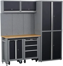 Probuilder Garasjeinnredning 1900 x 1860 x 460 mm – | Arbeidsbord & Reoler