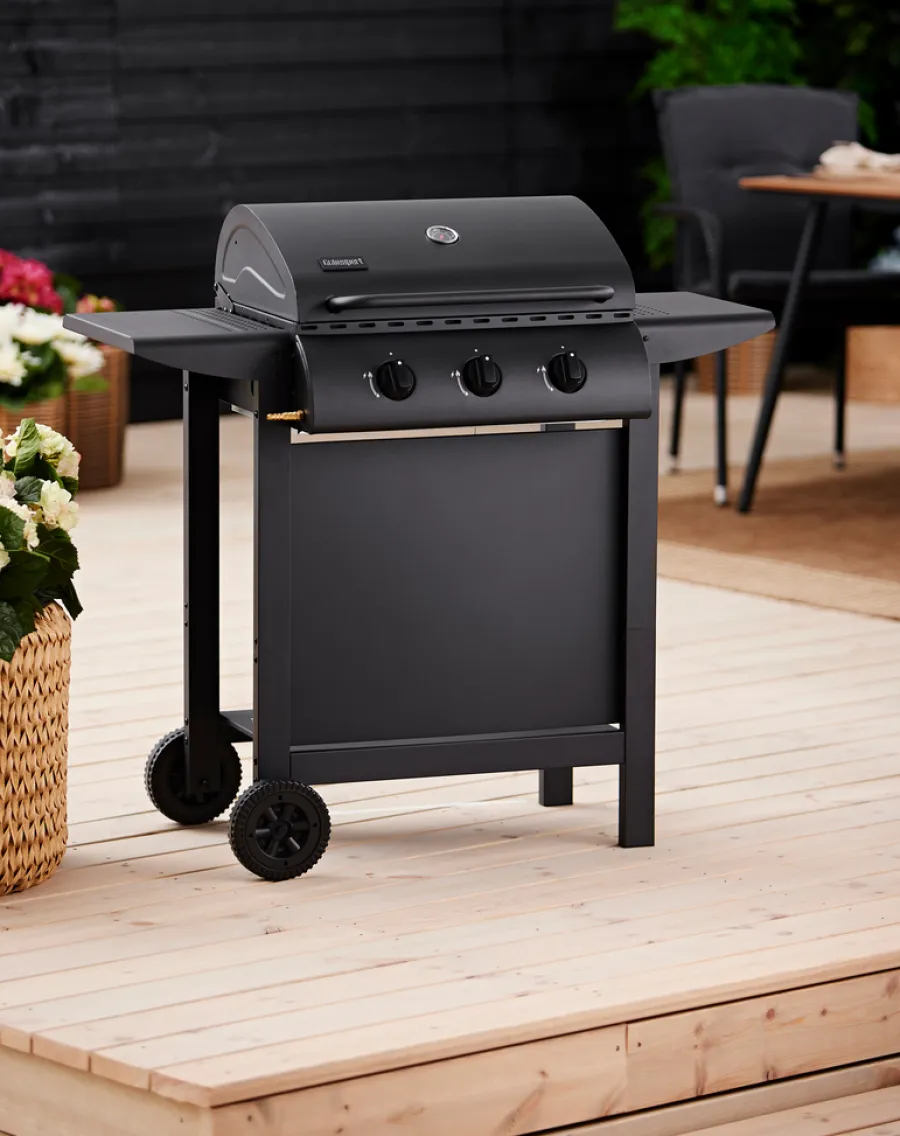 Grillexpert Gassgrill med 3 brennere - | Gassgrill