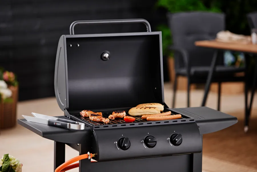 Grillexpert Gassgrill med 3 brennere - | Gassgrill