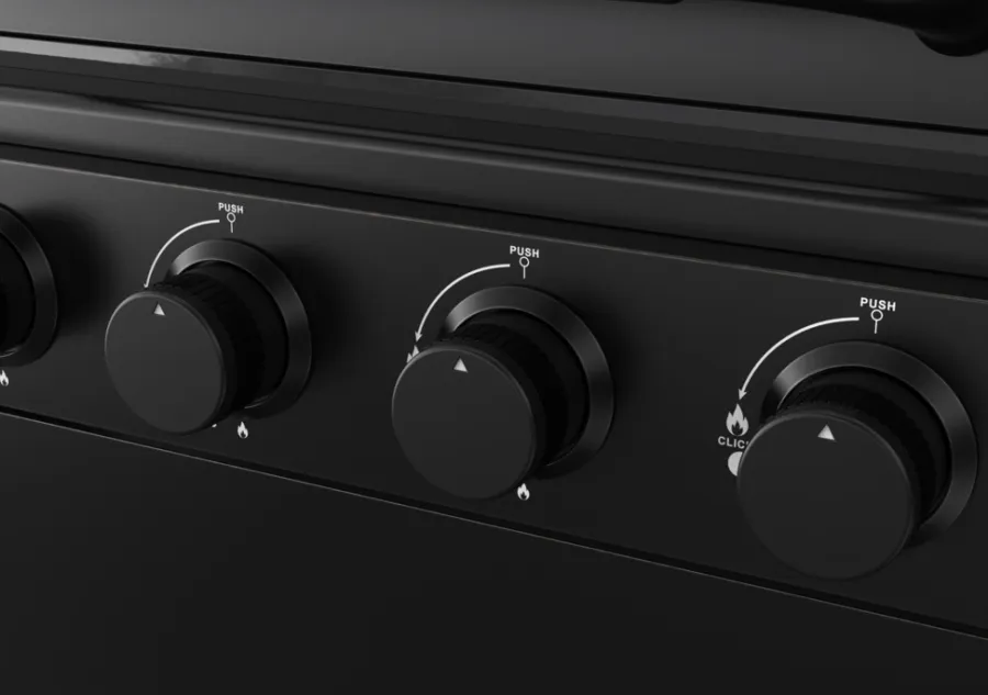 Grillexpert Gassgrill med 4 brennere og bakbrenner – | Gassgrill