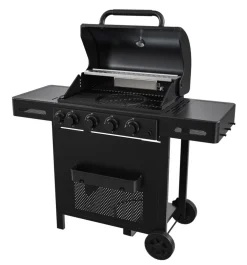 Grillexpert Gassgrill med 4 brennere og bakbrenner – | Gassgrill