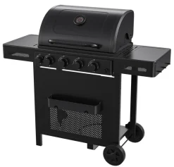 Grillexpert Gassgrill med 4 brennere og bakbrenner – | Gassgrill