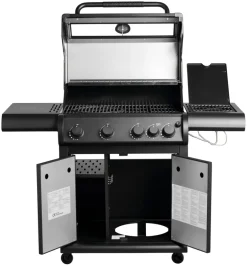 Grillexpert Gassgrill med 4 brennere og sidebrennere – | Gassgrill