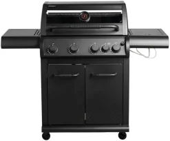 Grillexpert Gassgrill med 4 brennere og sidebrennere – | Gassgrill