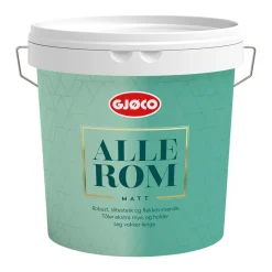 Gjøco Alle Rom veggmaling matt 2,7 liter - Chic Beige 430 | Veggmaling