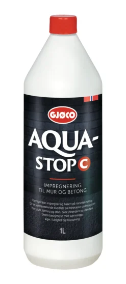 Gjøco AquaStop C 1 liter | Tre-, Flise- Og Murrens