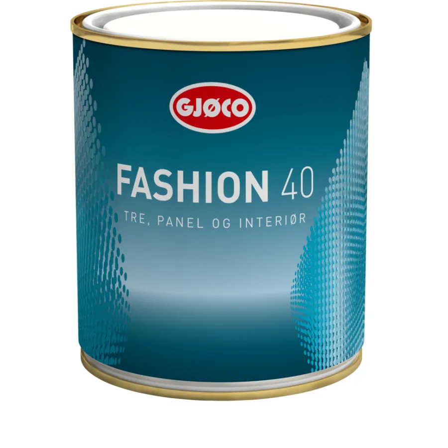 Gjøco Fashion 40 halvblank oljemaling 0,68 liter - Varg 362 | Tre- Og Metallmaling|Veggmaling