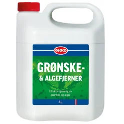 Gjøco Grønske- og Algefjerner 4 liter | Tre-, Flise- Og Murrens