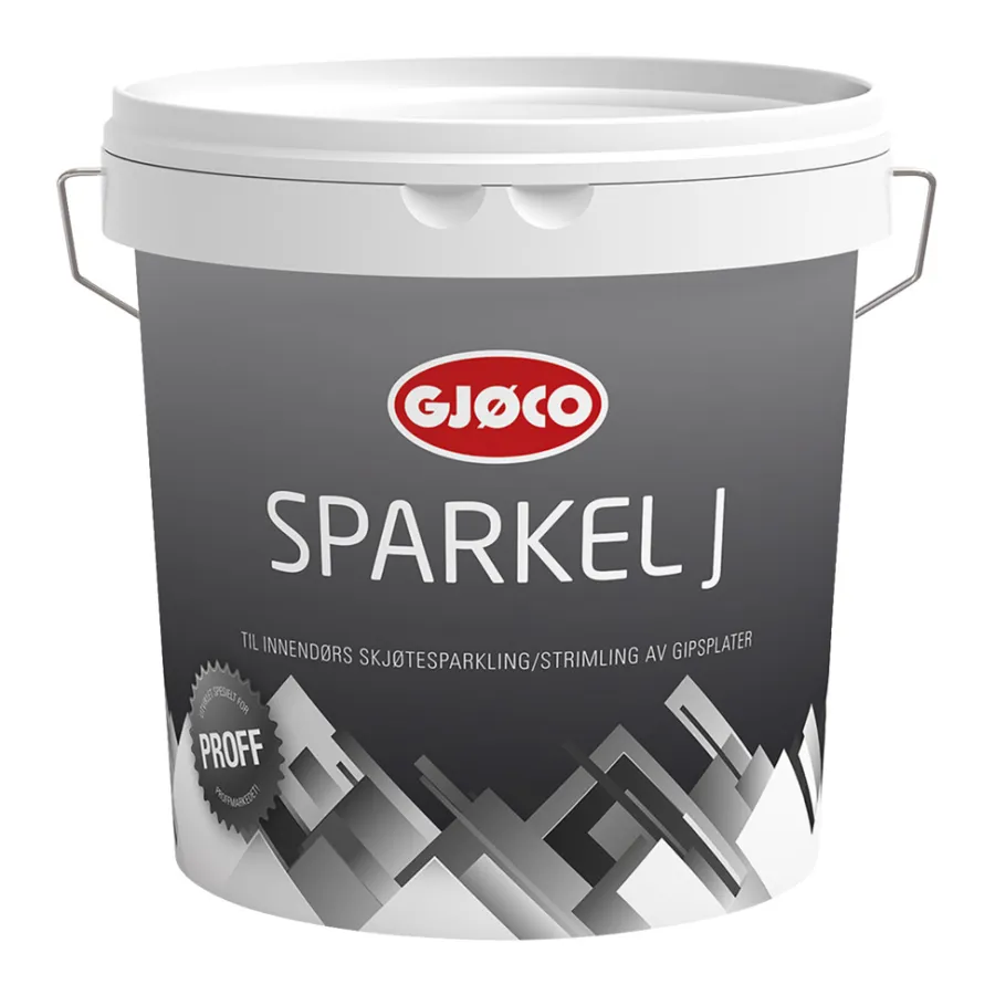 Gjøco Proff Lettsparkel J 3 liter | Sparkelmasse