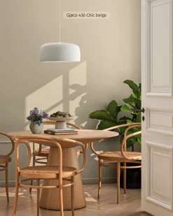 Gjøco Silkematt Rom akrylmaling 2,7 liter – Chic Beige 430 | Veggmaling