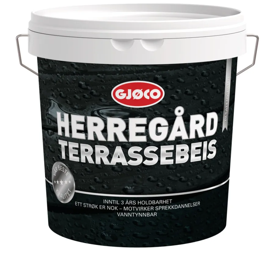 Gjøco terrassebeis vanntynnet 2,7 liter | Trebeskyttelse