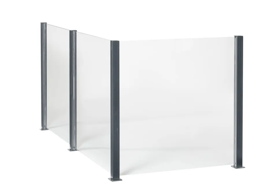 Glassgjerde Klart 6 mm | Gjerder