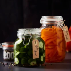 DAY Glasskrukke med patentlokk 1 liter | Oppbevaringsglass