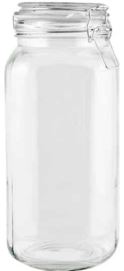 DAY Glasskrukke med patentlokk 2 liter | Oppbevaringsglass