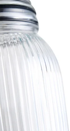 DAY Glasskrukke riflet 1,4 liter - | Oppbevaringsglass