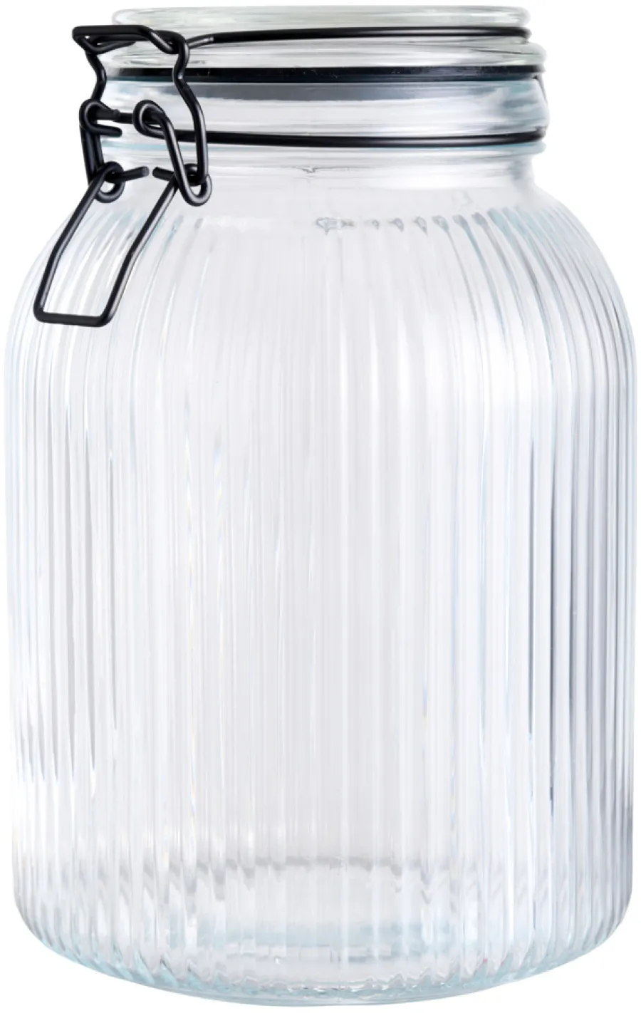 DAY Glasskrukke riflet 1,9 liter - | Oppbevaringsglass