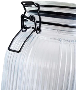 DAY Glasskrukke riflet 1,9 liter - | Oppbevaringsglass