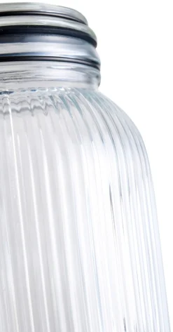 DAY Glasskrukke riflet 1,9 liter - | Oppbevaringsglass