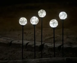 Stemning Glasskuler på spyd 50 LED 5-pk. | Dekorativ Belysning - Innendørs