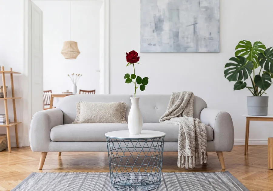 GREENIX kunstig rose i cellofan | Kunstige Planter