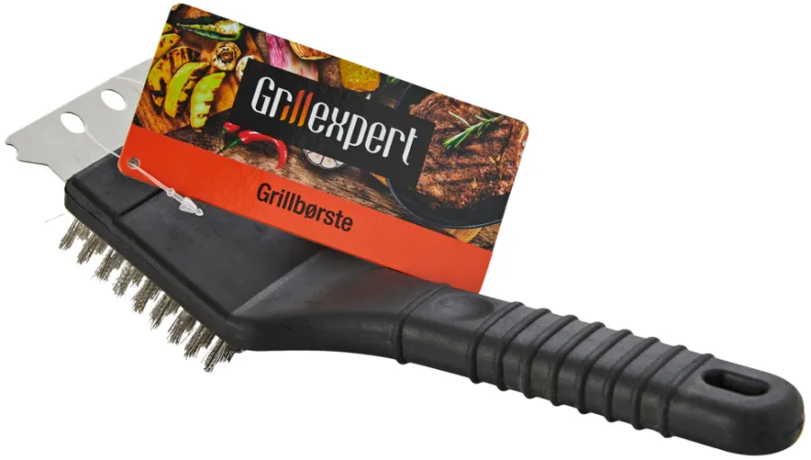 Grillexpert Grillbørste med skrape - | Grilltilbehør