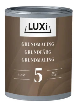 Luxi Grunnmaling hvit 0,75 liter - | Tre- Og Metallmaling