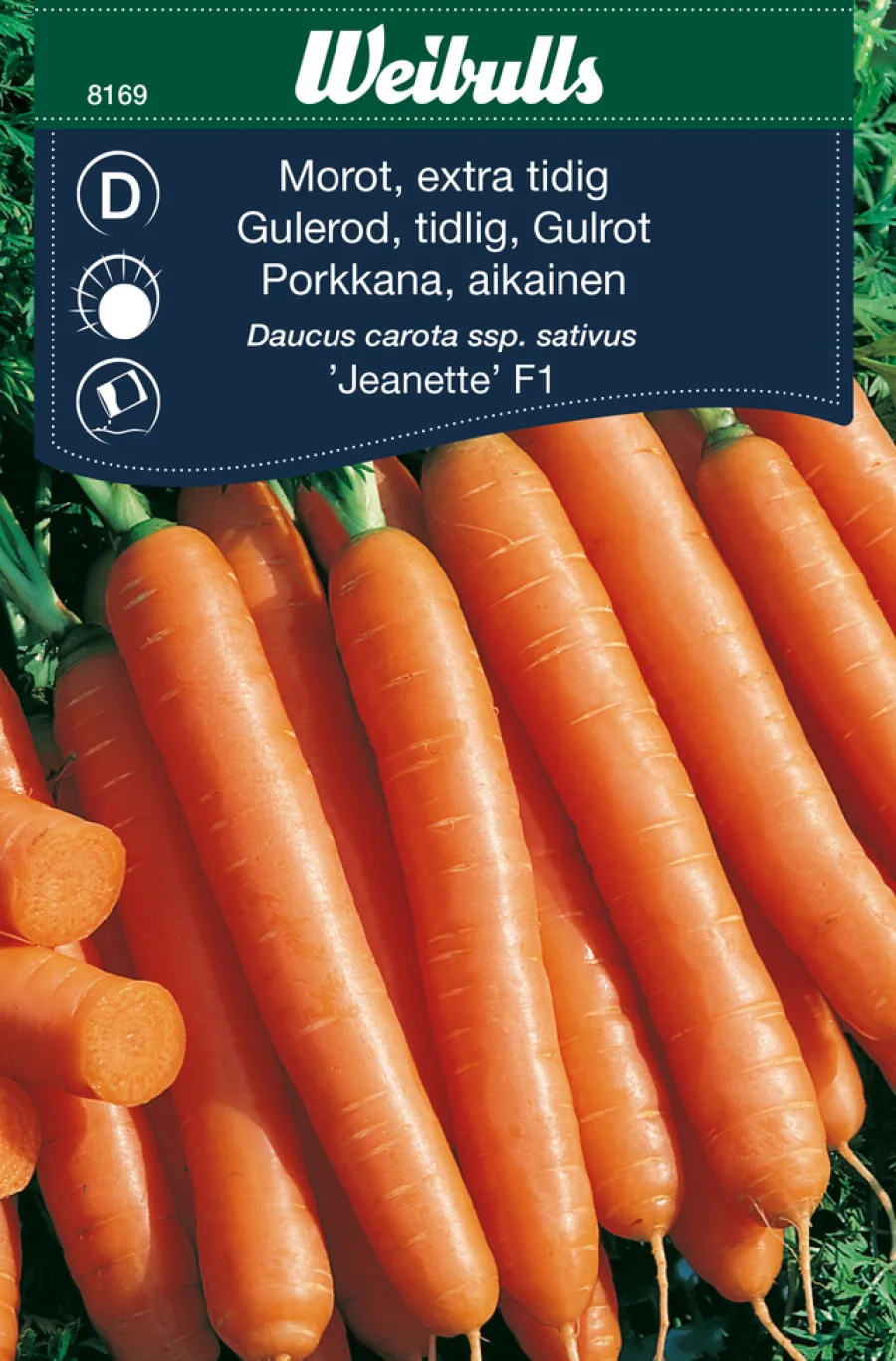 Weibulls Gulrot ´Jeanette` - ekstra tidlig | Frø