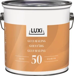 Luxi Gulvmaling alkyd pastellgrå 2,25 liter – | Gulvmaling
