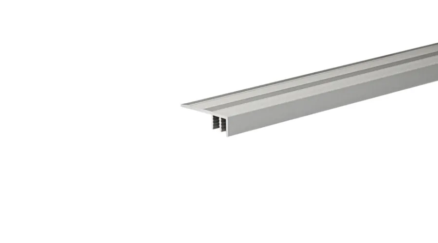 Gulvprofil aluminium - 2 x 30 mm x 1,8 meter | Profillister