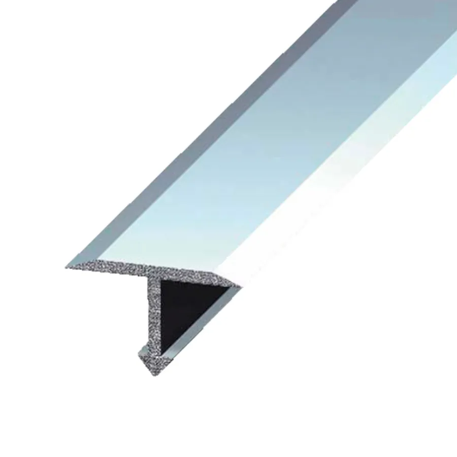 Gulvprofil T - sølv - 9 x 14 mm x 0,9 meter | Profillister