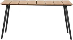 Sunlife Hagebord Beijing svart/teak 148 x 85 cm - ® | Sesongavslutning|Hagebord