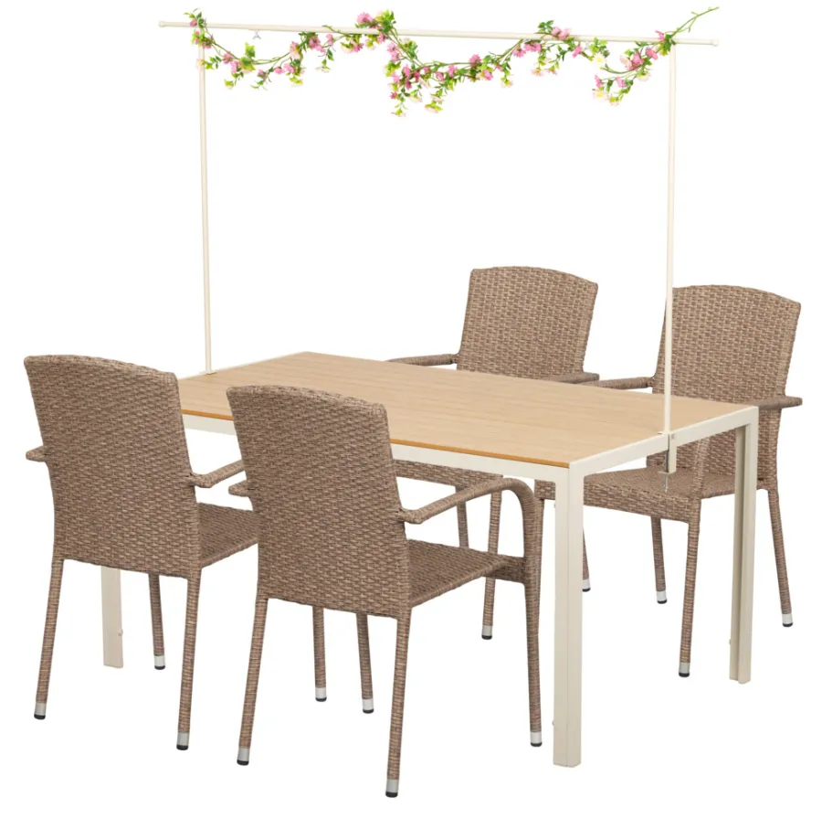 Sunlife Hagebord Vermont 150 x 90 cm - ® | Sesongavslutning|Hagebord