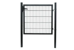 HORTUS Hageport metall svart 100 x 100 cm | Gjerder|Hageporter