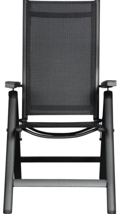 Sunlife Hagestol Kingston 6 posisjoner svart - ® | Sesongavslutning|Hagestoler