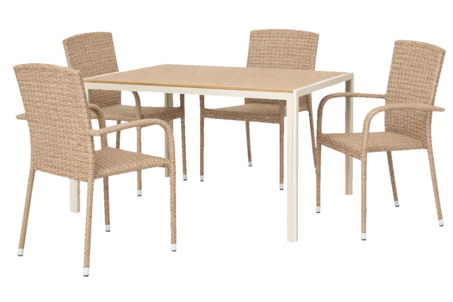 Sunlife Hagestol Lissabon rotting/metall - ® | Sesongavslutning|Hagestoler