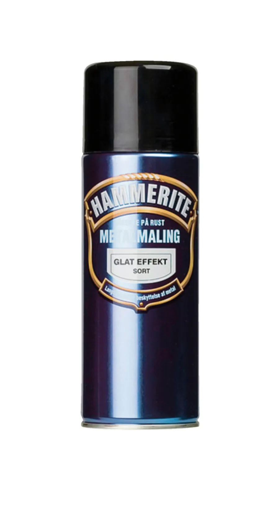 Hammerite metallmaling glatt svart 400 ml | Spraymaling