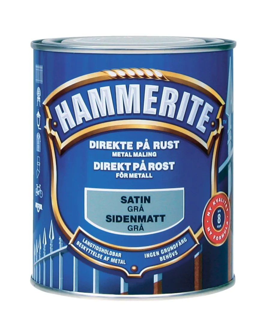 Hammerite metallmaling sateng 750 ml | Tre- Og Metallmaling