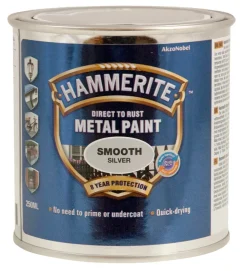 Hammerite metallmaling glatt effekt 250 ml | Metallmaling Utendørs|Tre- Og Metallmaling