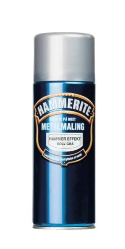 Hammerite metallmaling sølv hammereffekt 400 ml | Spraymaling