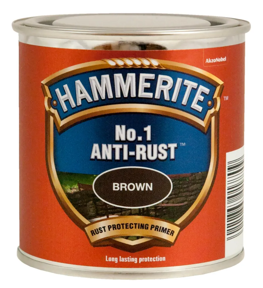 Hammerite No. 1 Anti Rust Primer 250 ml | Metallmaling Utendørs|Tre- Og Metallmaling