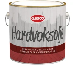 Gjøco Hardvoksolje 2,7 liter - | Tre- Og Metallmaling